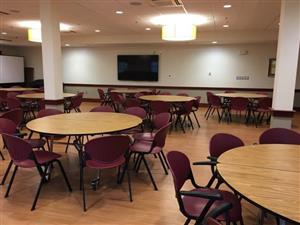 Room 139 Multi Purpose Room tables and chairs