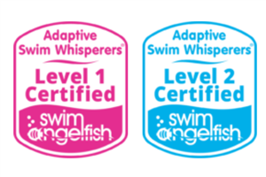 swim anglefish badge