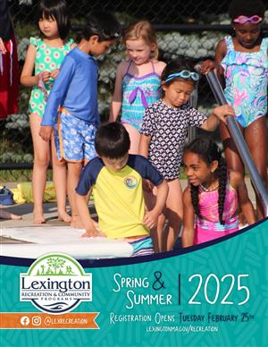 spring and summer brochure front cover