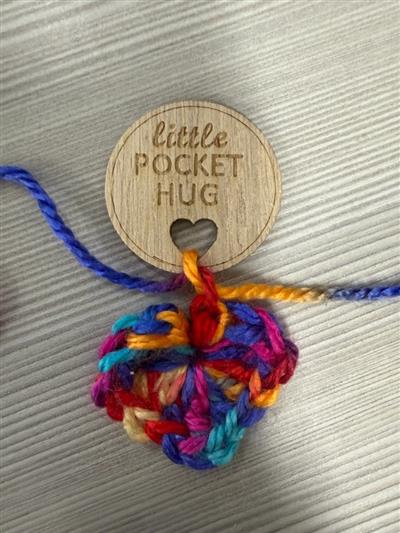 pocket hug heart